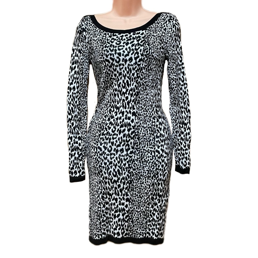 Chic Leopard Print Dress
